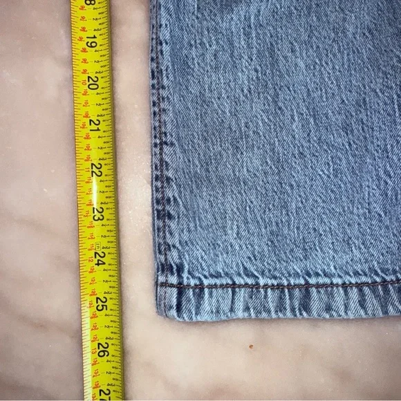 Abercrombie Kids baggy cargo blue jeans size 11/12 - Picture 9 of 12